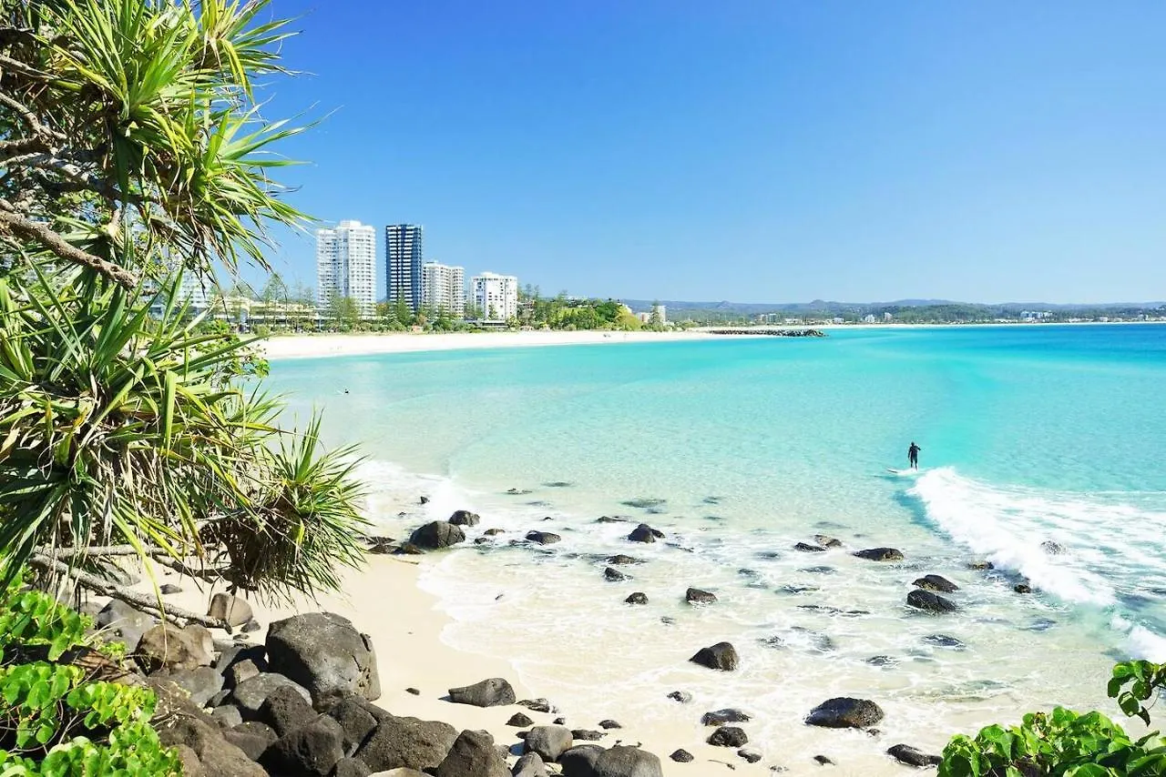 Hola Kirra - Ocean Blue Beachfront Oasis With Balcony Gold Coast 0*,
